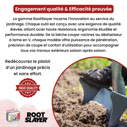 Pelle à rebords RootSlayer