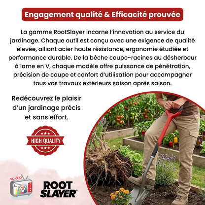 Bêche de tranchée Rootslayer