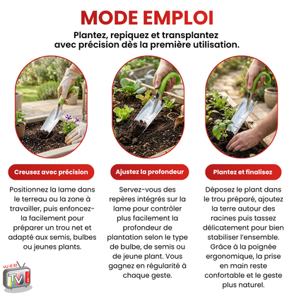 Truelle Transplantoir