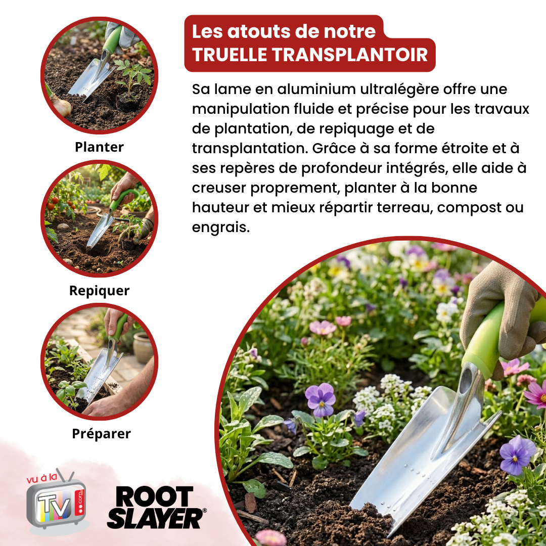 Truelle Transplantoir