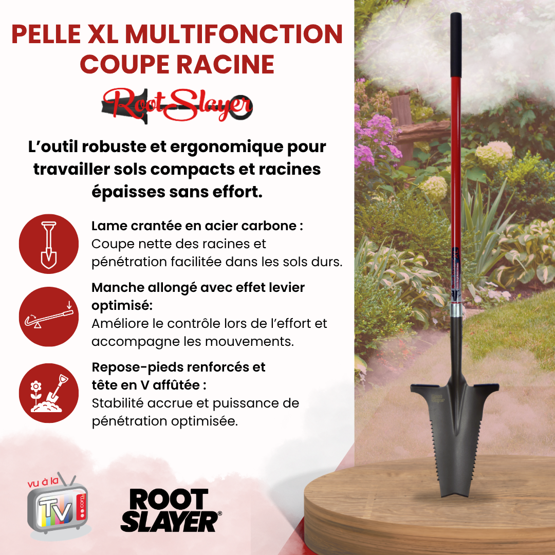 Pelle à manche allongé XL Rootslayer