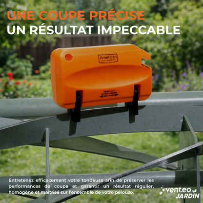 Kit d'Affûtage pour Tondeuse Hélicoïdale | Aiguiseur Lames Manuel